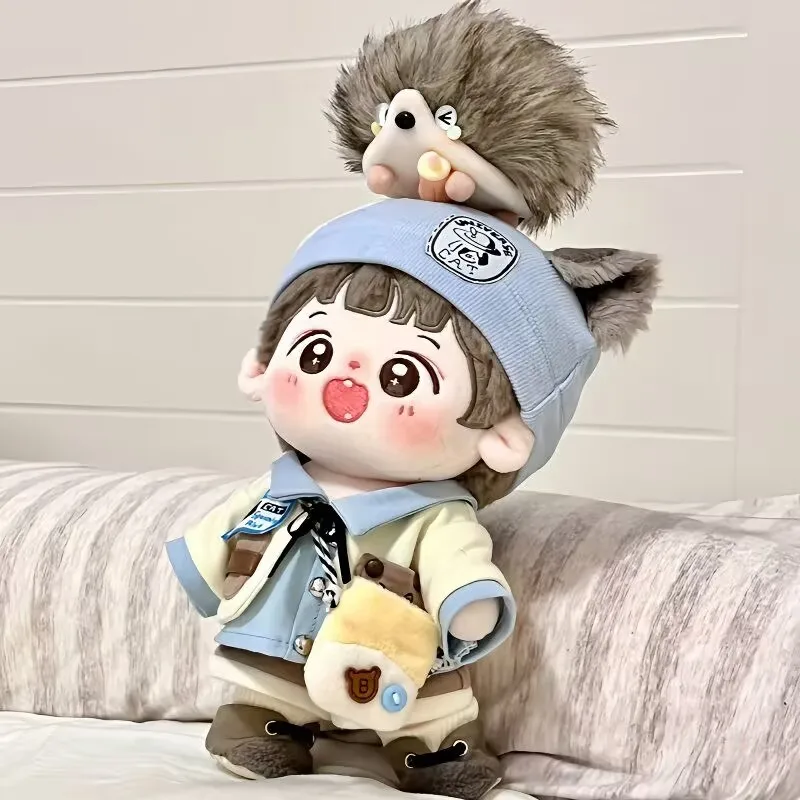 20cm cotton doll clothes, daily cute and cool set of doll clothes, no attribute doll replacement set view 6