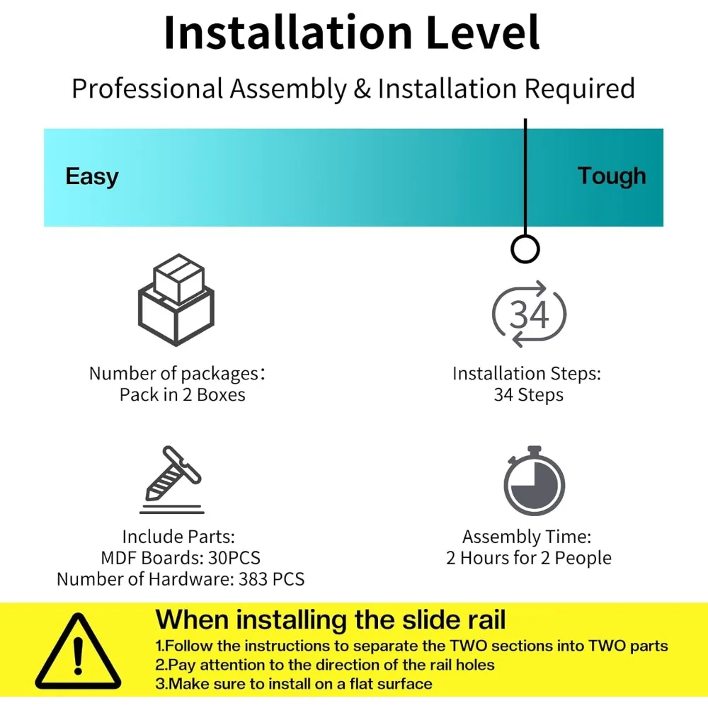 سرير ميرفي مع قاعدة شحن، سرير خزانة بحجم كوين مع درج تخزين كبير للمكتب المنزلي أو الغرفة الصغيرة، مخبأ #5