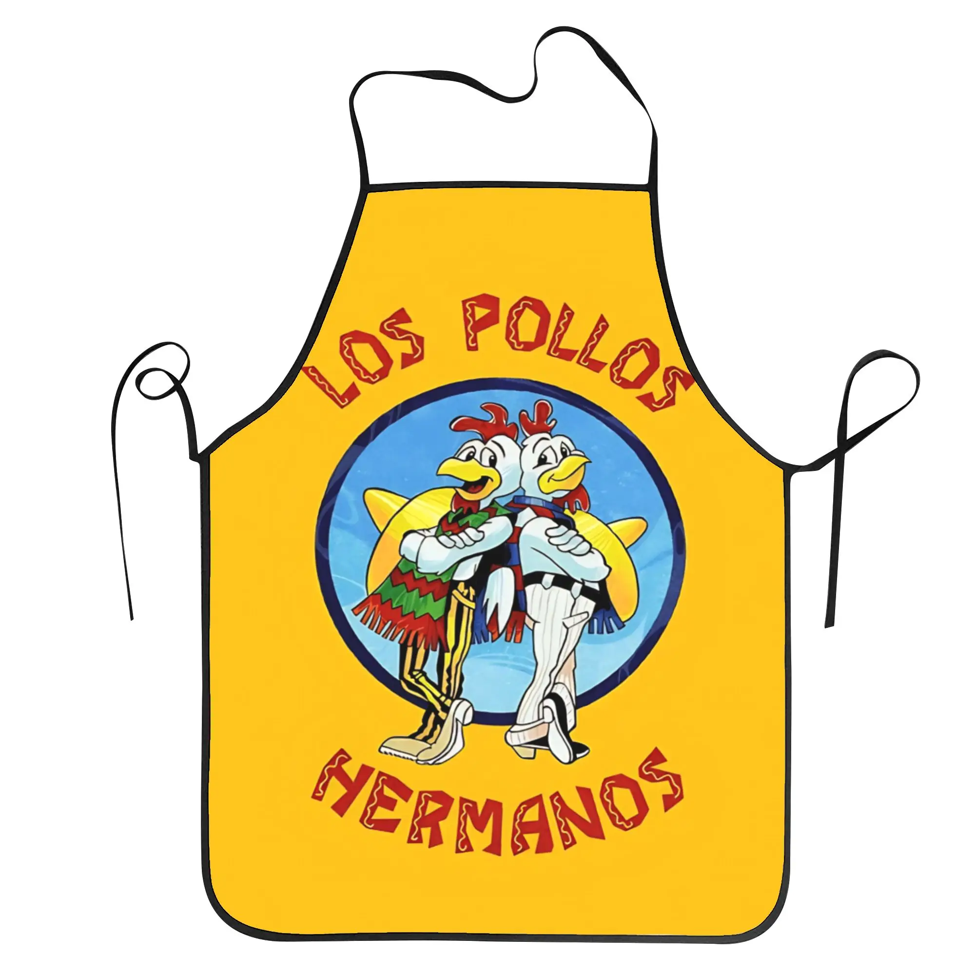 Breaking Bad Los Pollos Hermanos Apron  Adult Restraunt Kitchen Accessories Cleaning Cute Aprons without Pocket