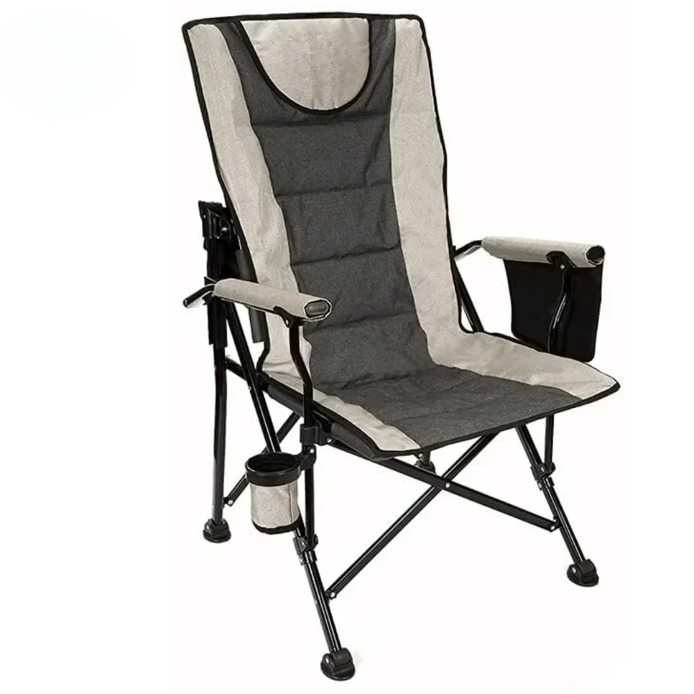 

Beach Chairs Camping Chair Portable Folding Chairs Adjustable Heavy Duty Portable Camping Travel Outdoor Seat With Cup Holder