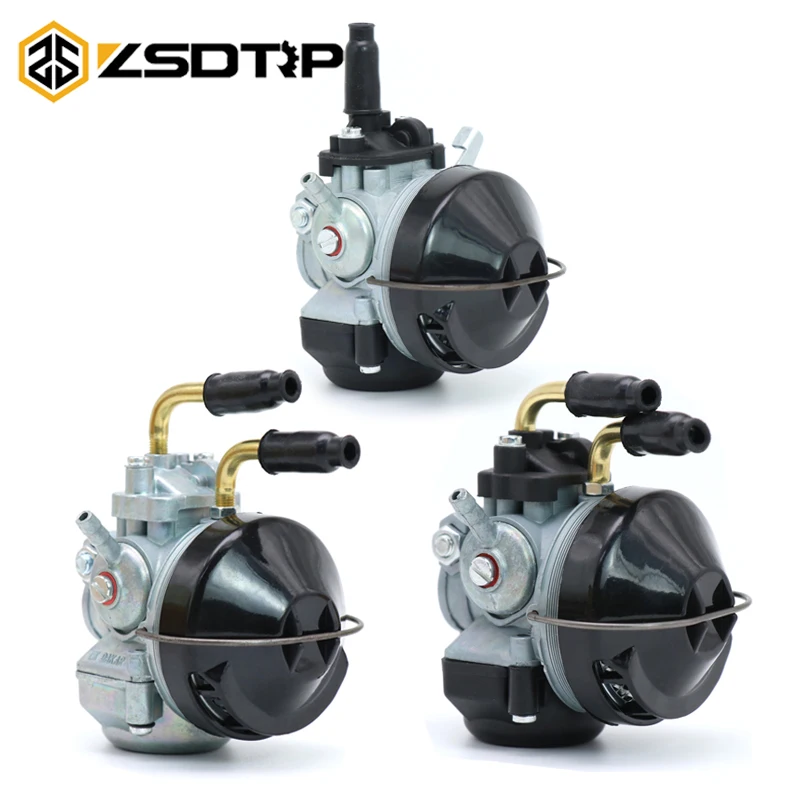 ZSDTRP Dellorto Carburettor with Filter for Dellorto Sha 15/15 MBK 51 Peugeot Moped