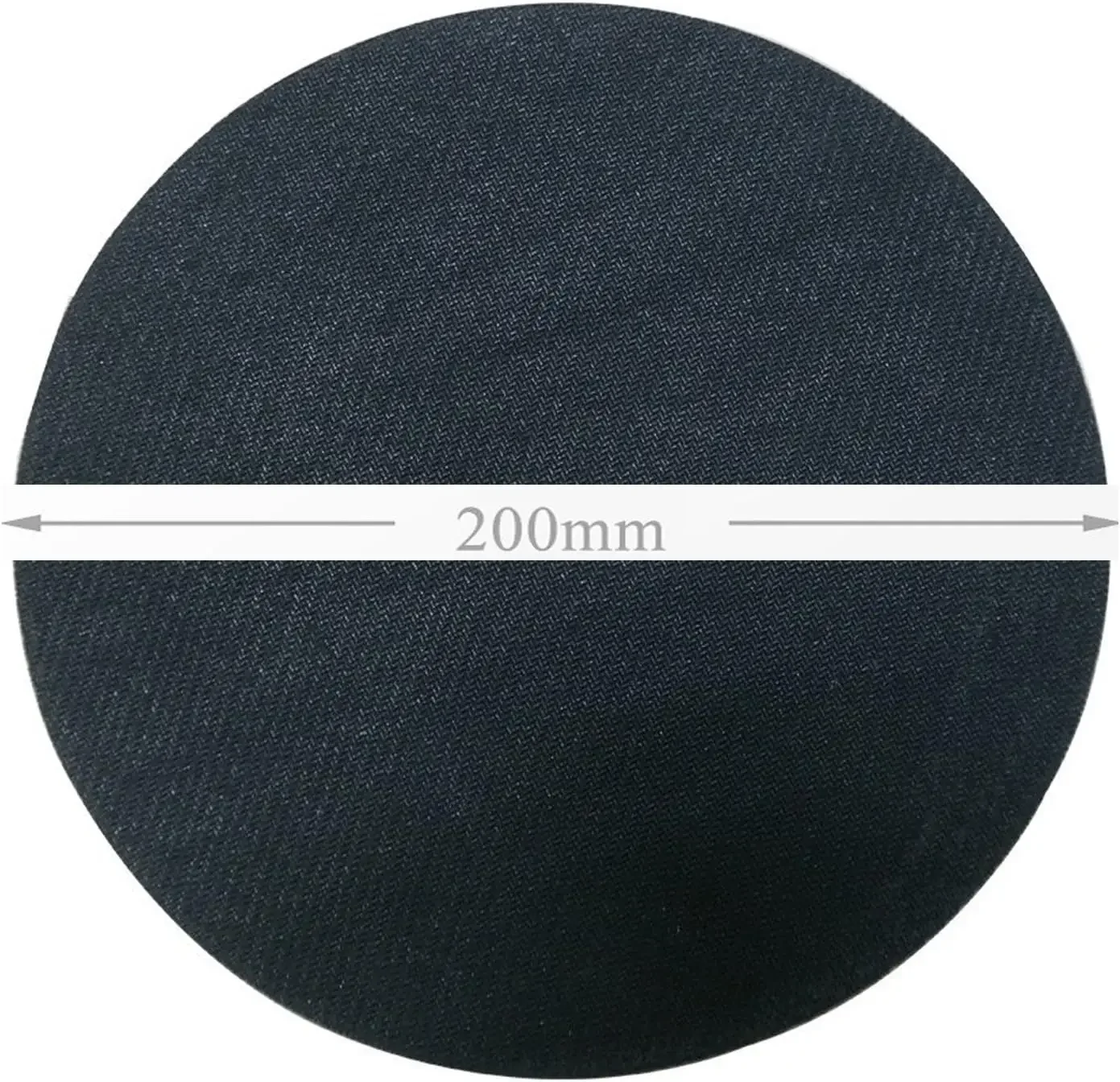 Cute Dog Paw Pattern Circle Gaming Mouse Pad Non-Slip Rubber Mouse Pad Waterproof Mouse Mat for Office Computer Laptop 7.9"x7.9"