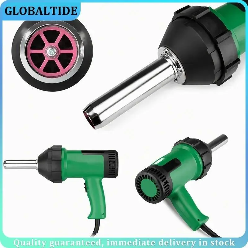 1080W Plastic Welding Gun 220V Hot Air Heat Melt Welding Tool for Vinyl Banner PVC TPO Welding Kit