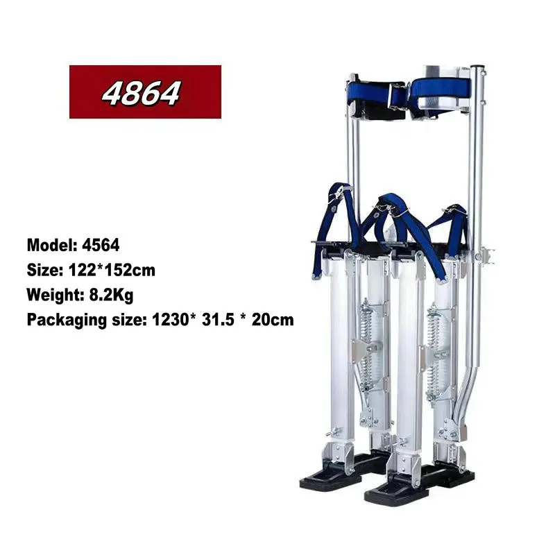 122cm-152cm   Aluminum alloy stilt, telescopic horse stool, walking ladder, climbing and picking multifunctional ladder