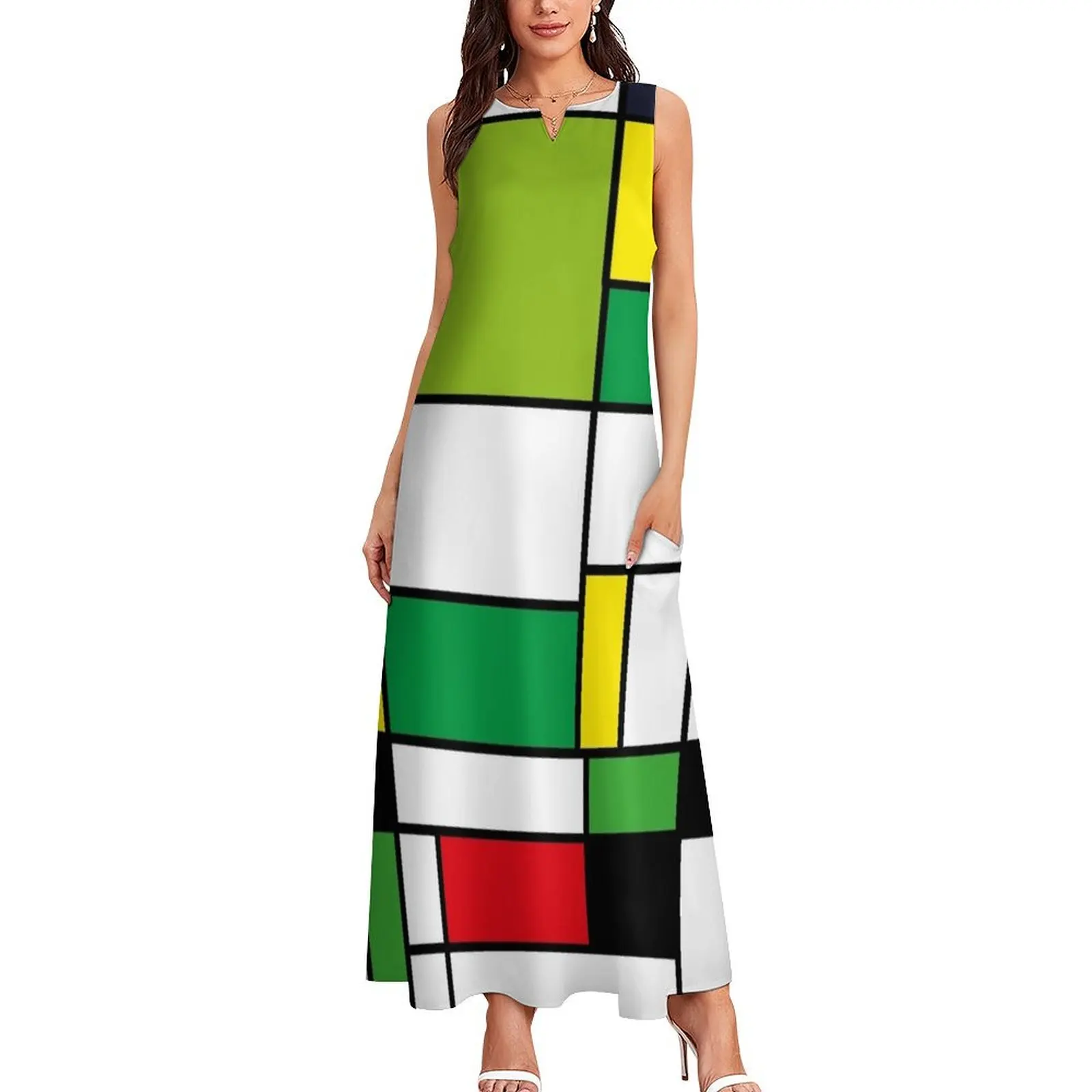 but completely different colors Long Dress dress dresses womens clothing african dresses for woman