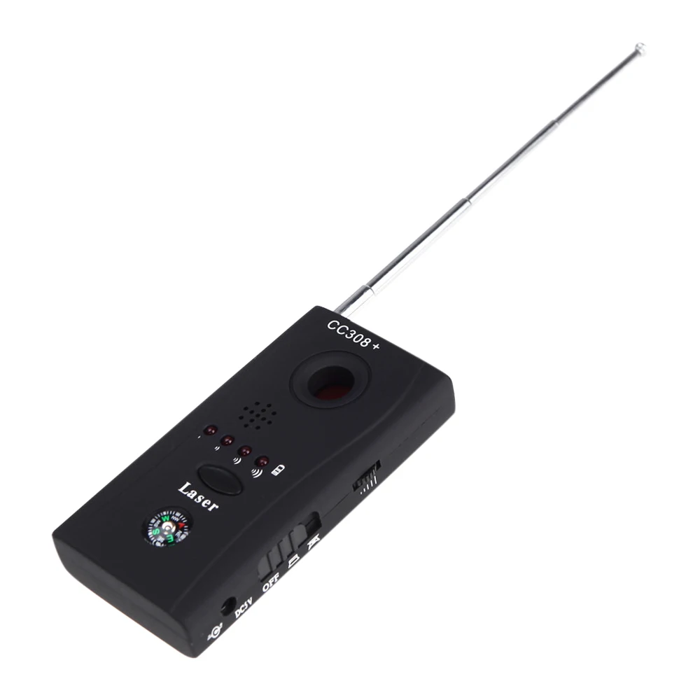 Multi-Function Wireless Camera Lens Signal Detector, DV Signal Detect, Full-range Anti Candid RF Device Finder, CC308 +, 1 Set