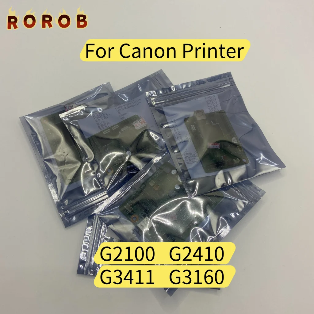 

Логическая плата/материнская плата для принтеров Canon G2100 G2410 G3411 G3160, протестированная, запасная часть