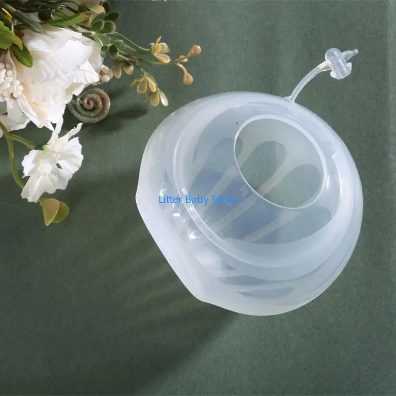 

N80C Breast Milk Collector Soft Breast Housing Wearable Nursing Cup Breast Milk Saver Breastmilk Catcher for Easy Pumping