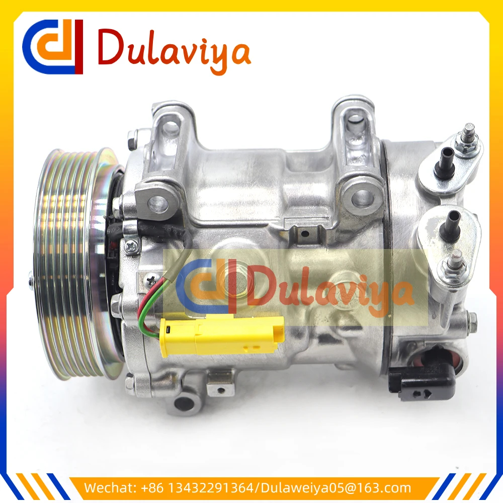 SD7C16 AC Compressor For Peugeot 408 308 807 607  For Citroen C4 Berlingo 9800839580 9671216780 9659875880 9651911480 9656483580