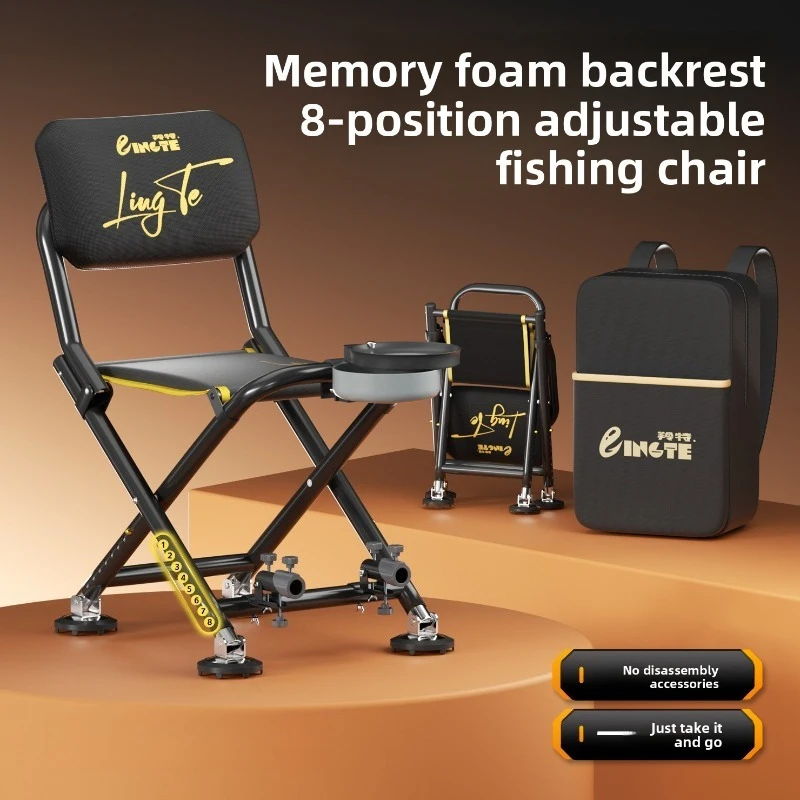 All Terrain Portable Folding Adjustable Outdoor Fishing Chair Portable Chair Fishing Chair Folding Stool Folding Chairs