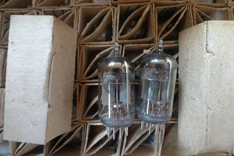 Soviet stamped 6H1n-BN vacuum tubes can directly replace ECC85/6N1/6n1/6AQ8 and achieve precise matching.