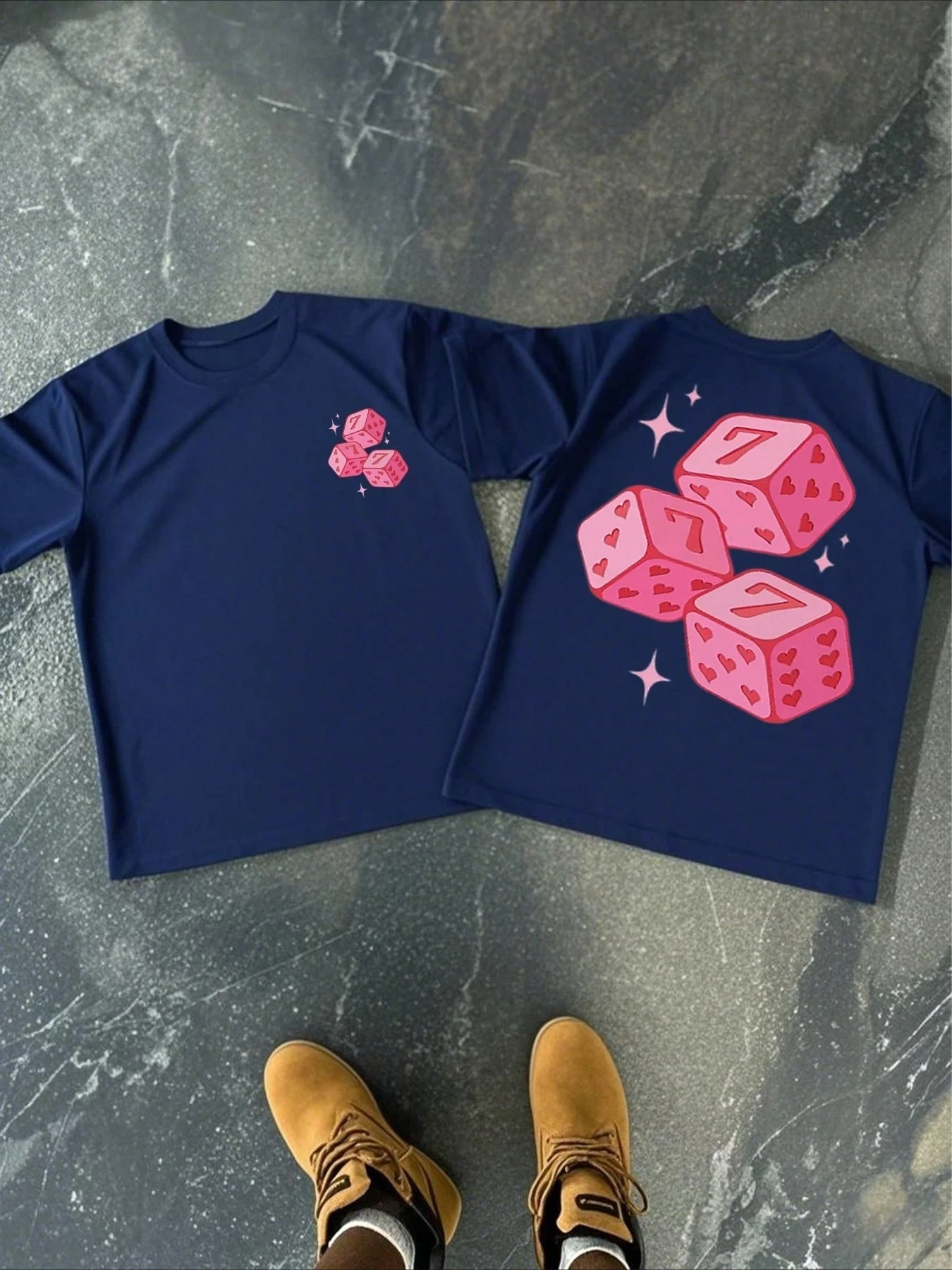 Summer Fashion Design for Procurement Products: Letter Print Design for Casual Men's and Women's American Street Style T-shirts image 3