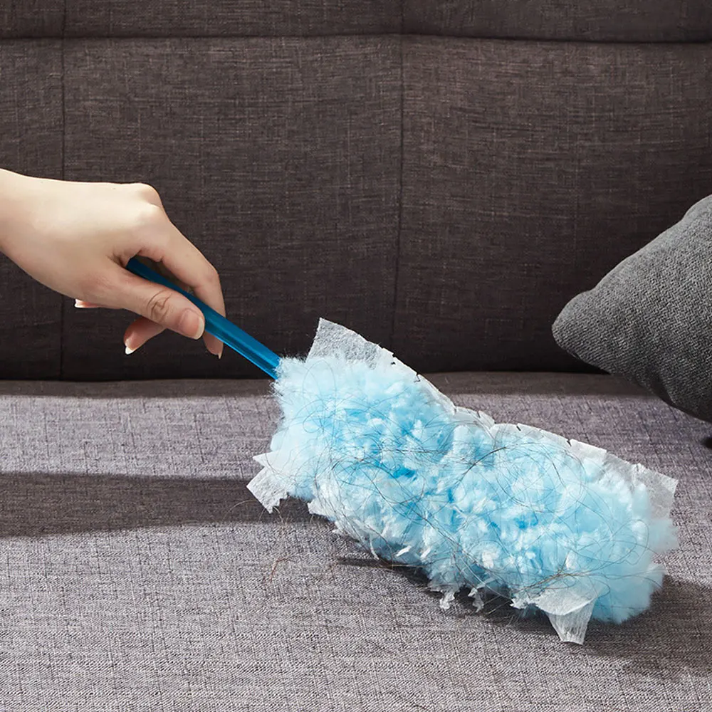 Duster Disposable Electrostatic Absorbent Fiber Duster Household Cleaning Microfiber Dusting Brush Extend Stretch Feather