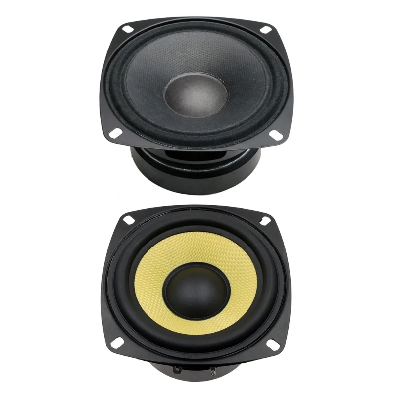 K9FC Studio Grade 4in Speaker Woofer Treble With Enhances Midrange Claritys And Heavy Duty Metal Motor Structure Compactly