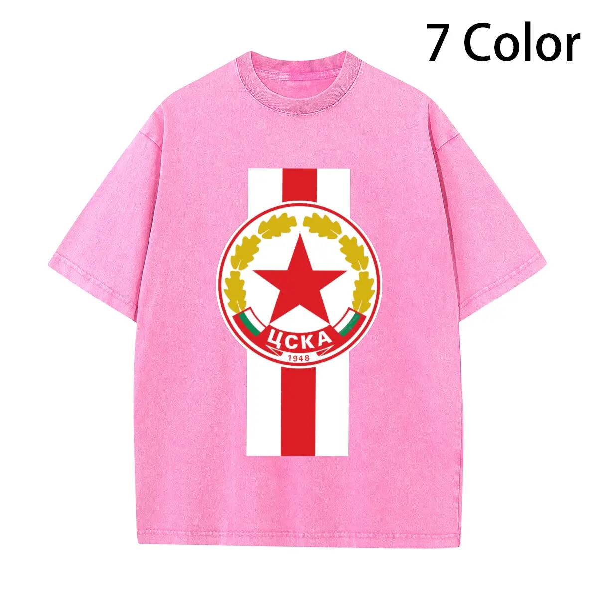 CSKA Sofia Football fans ultras hooligans Bulgaria T-Shirt oversizeds anime clothes men graphic t shirts