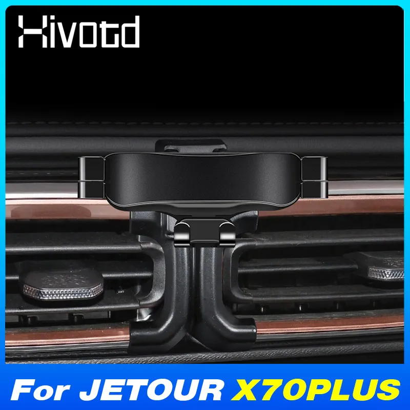 

Car Phone Holder Mount Rotating Auto in Car Air Vent Outlet Stand Cover Interior Accessories For Chery Jetour X70 plus 2022 2023