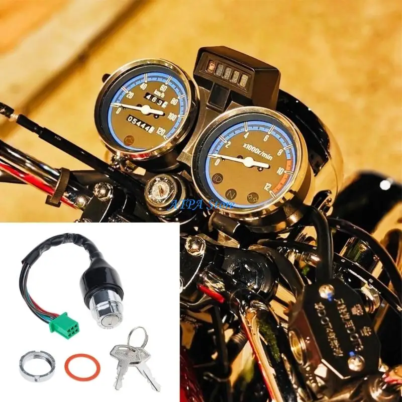 U13C Metal Ignition Locking Weatherproof Construction Quick Start for GN125 Models