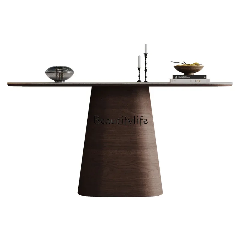 

yj5Medieval travertine rock slab entrance table