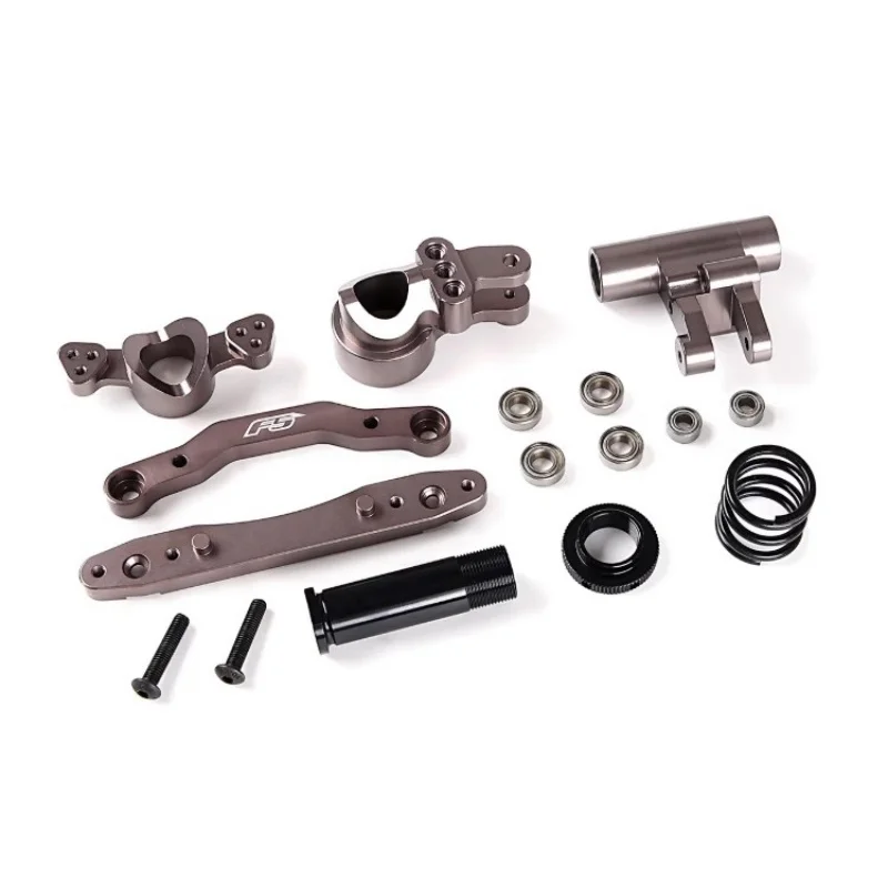 Upgrade and retrofit OP parts F5/RF5 CNC metal steering assembly kit for 1/5 gasoline remote control car