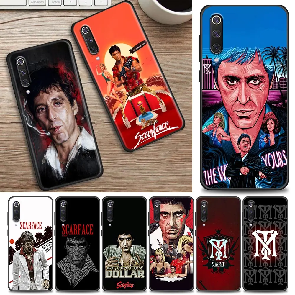 Scarface 1983 Film Al Pacino Phone Case For Xiaomi 14 13 12 12T 11 11T 10T POCO M6 M5 M4 M3 X5 X4 X3 F6 F5 F4 F3 GT NFC TPU Case