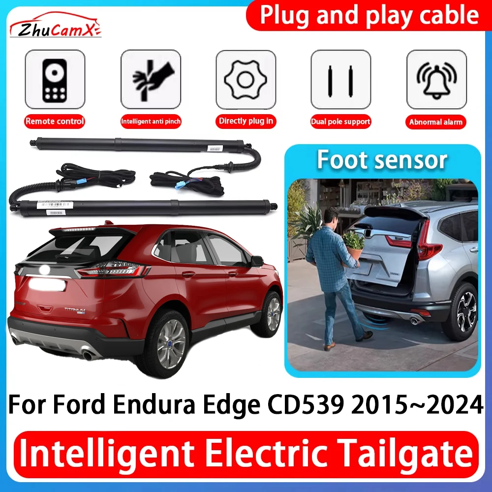 

ZhuCamX Car Power Trunk Electric Suction Tailgate Intelligent Tail Gate Lift Strut For Ford Endura Edge CD539 2015~2024