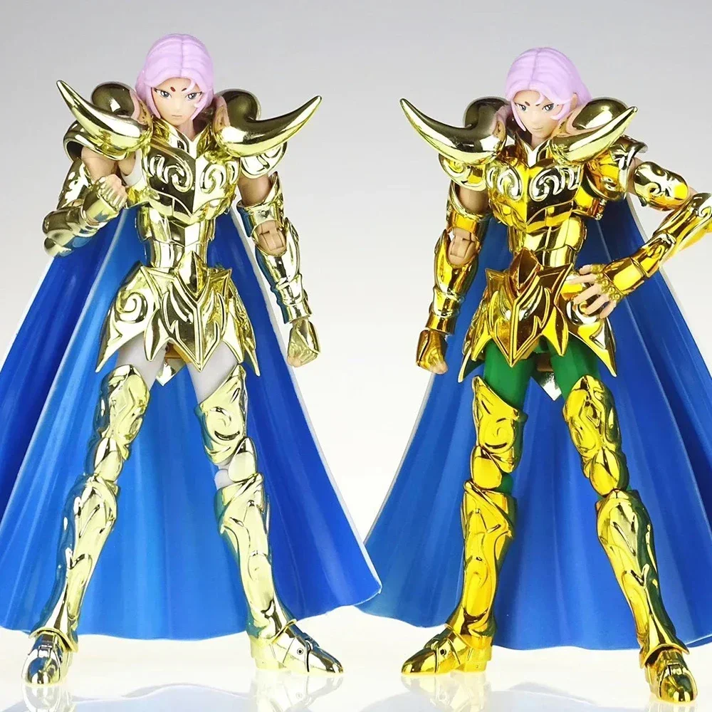 En Stock modelo CS Saint Seiya tela mito EX Acuario Camus/Cancer/Aries MU/Libra Dohko caballeros del zodiaco figura de acción