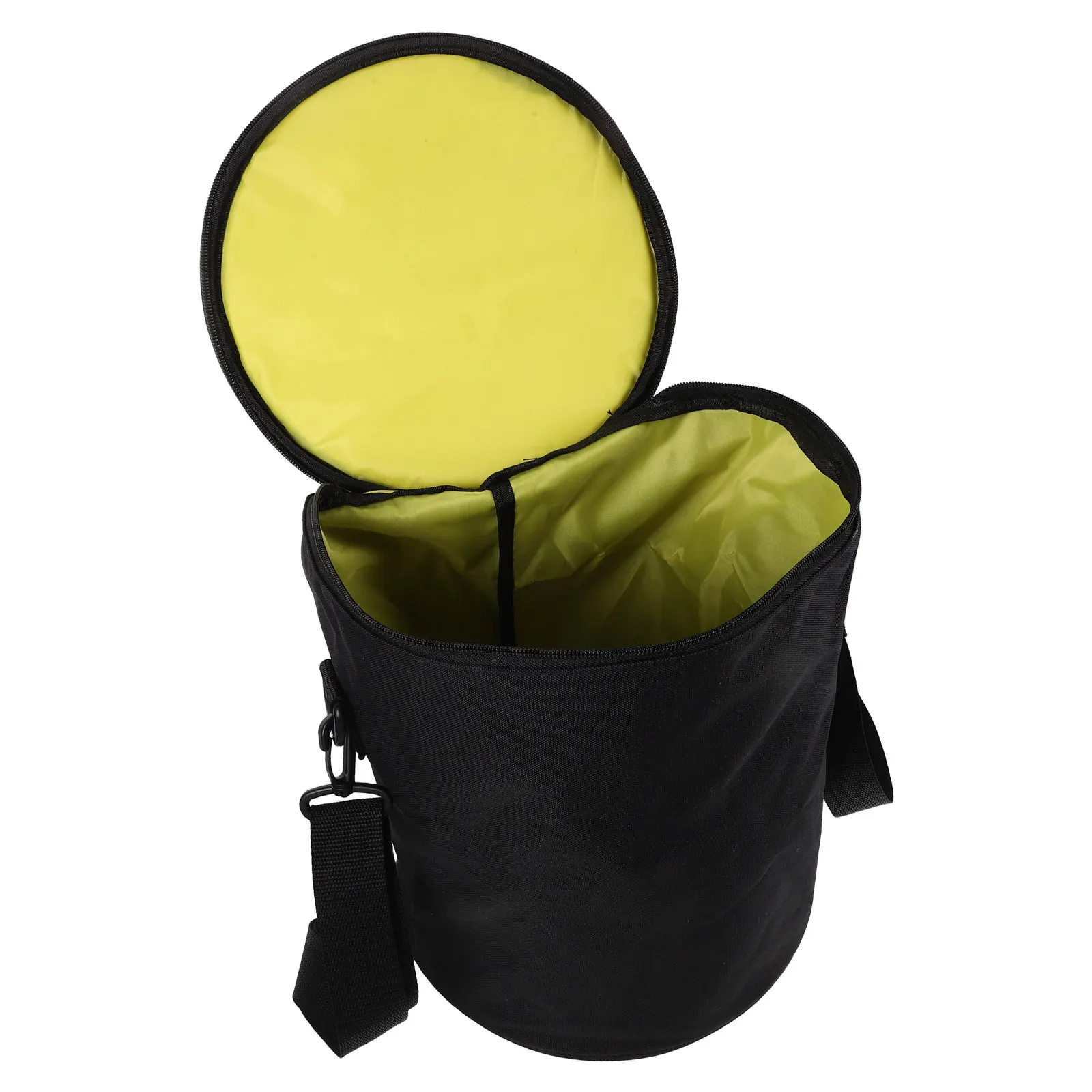 Waterproof Hockey Equipment Bag Large Capacity Organizer 12x10 Inch Puck Storage Carry Bag for Team Training and Practice