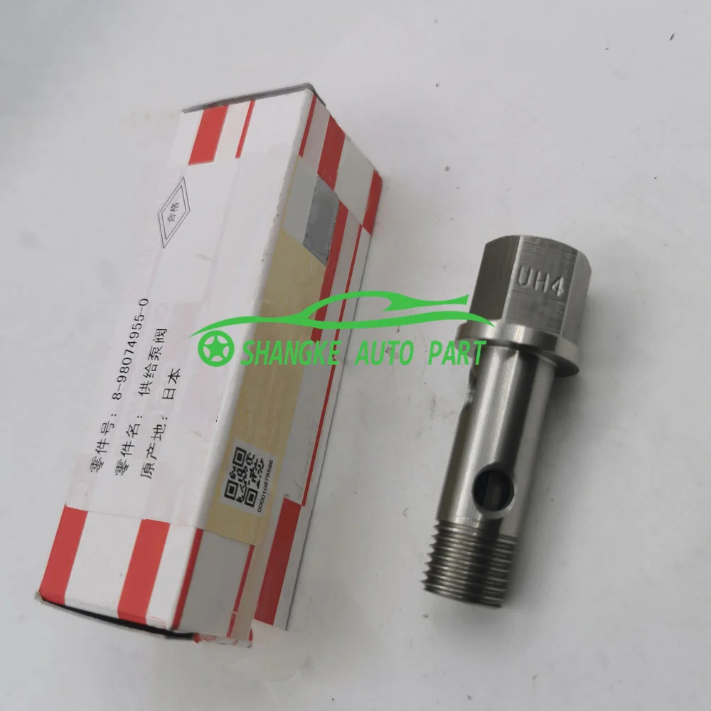 Diesel Pump Pressure Valve 8-98074955-0 898074-9550 for Iisuzu Eengine 4HK1 Eexcavator Aaccessories Cconstruction Mmachinery