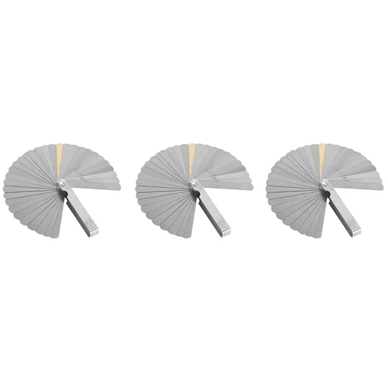 96 Set Distance Gauge Feeler Gauge Valve Teaching Feeler Gauge 0.04-0.88 Mm Space Dimension-A68E