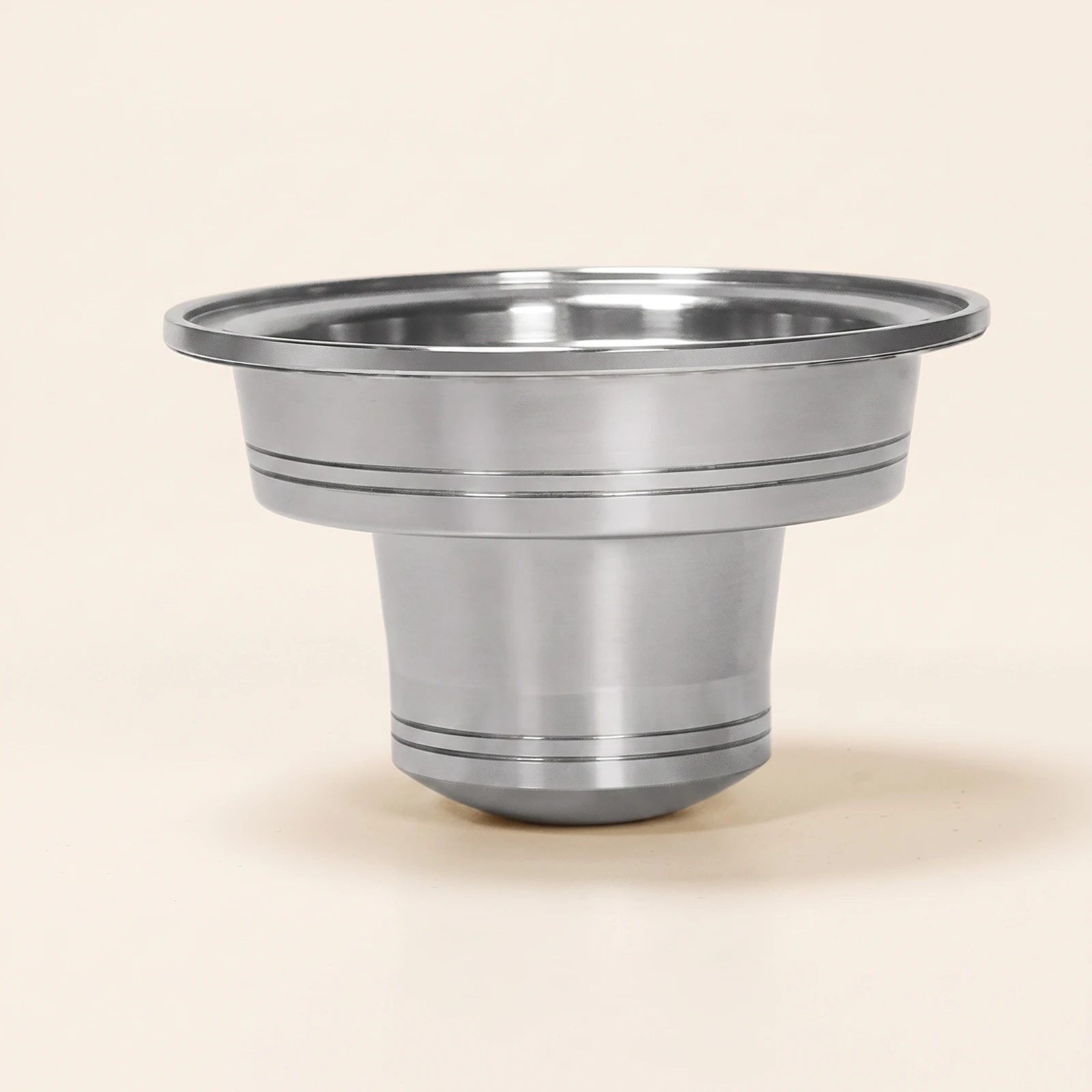 Coffee Capsule Adapter Stainless Steel Coffee Machine Insert Compatible Easy to Clean