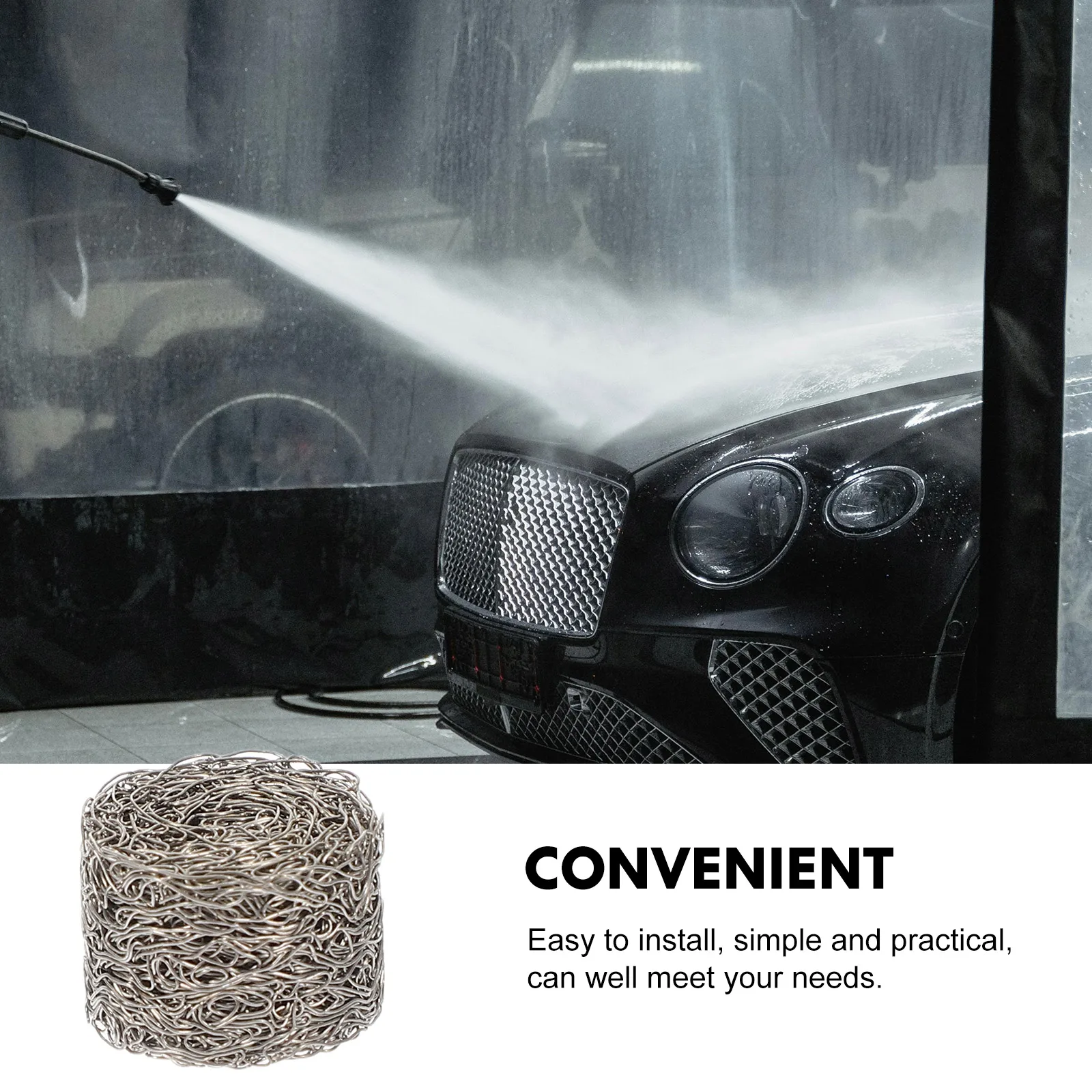 

10 Foam Maker Filters High Pressure Stainless Steel Bubble Generator Mesh Nozzle Snow Washer Gauze Car Sprayer