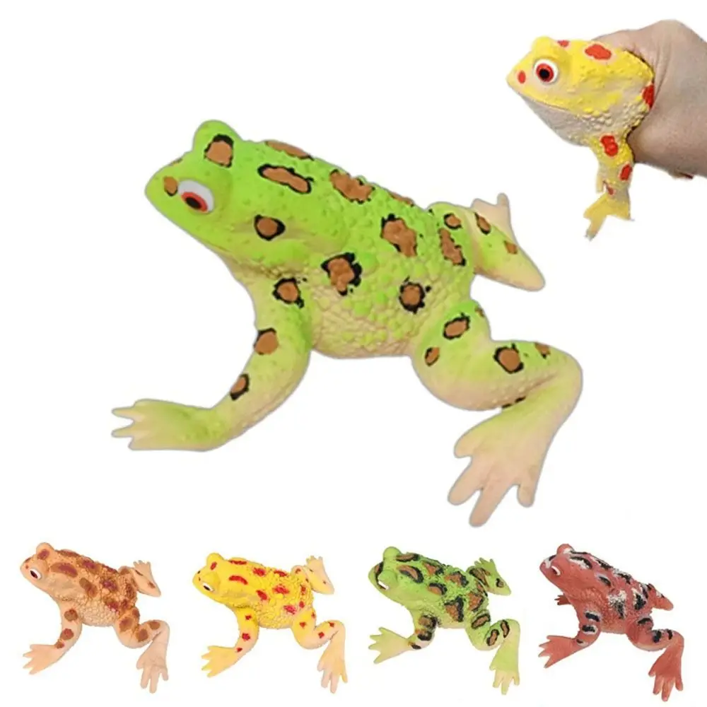 Kreatywna Żaba Antystresowa do Ściskania Miękka Symulacja Żaby Zabawka Symulacyjna Dekompresyjna Zabawka Prezent
