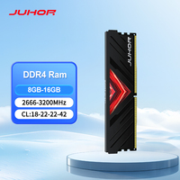 JUHOR Memoria Ram DDR4 8GB 16GB 2666MHz 3200MHz Udimm Dimm Desktop Memory