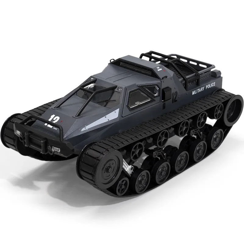 1:12 Vierwielaandrijving Hoge Snelheid 2.4G Drijvende Tank Off-Road Model Auto Ev2 Tank Rc Tank Speelgoed Kinderen Jongen Kerstcadeau Verrassing