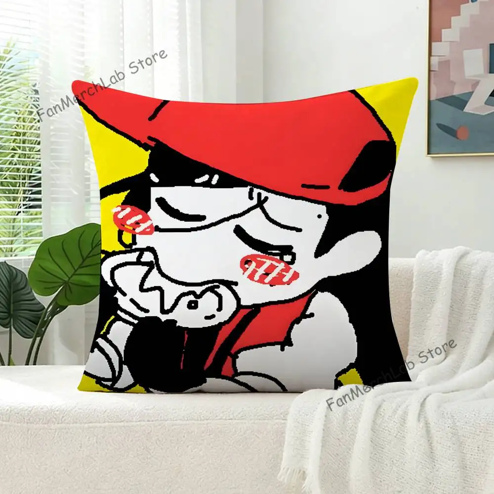 

B-Butcher V-Vanity Album Pillow Case Plush Fabric Soft Pillowcase Double Sided Print Sofa Cushion Cover Throw