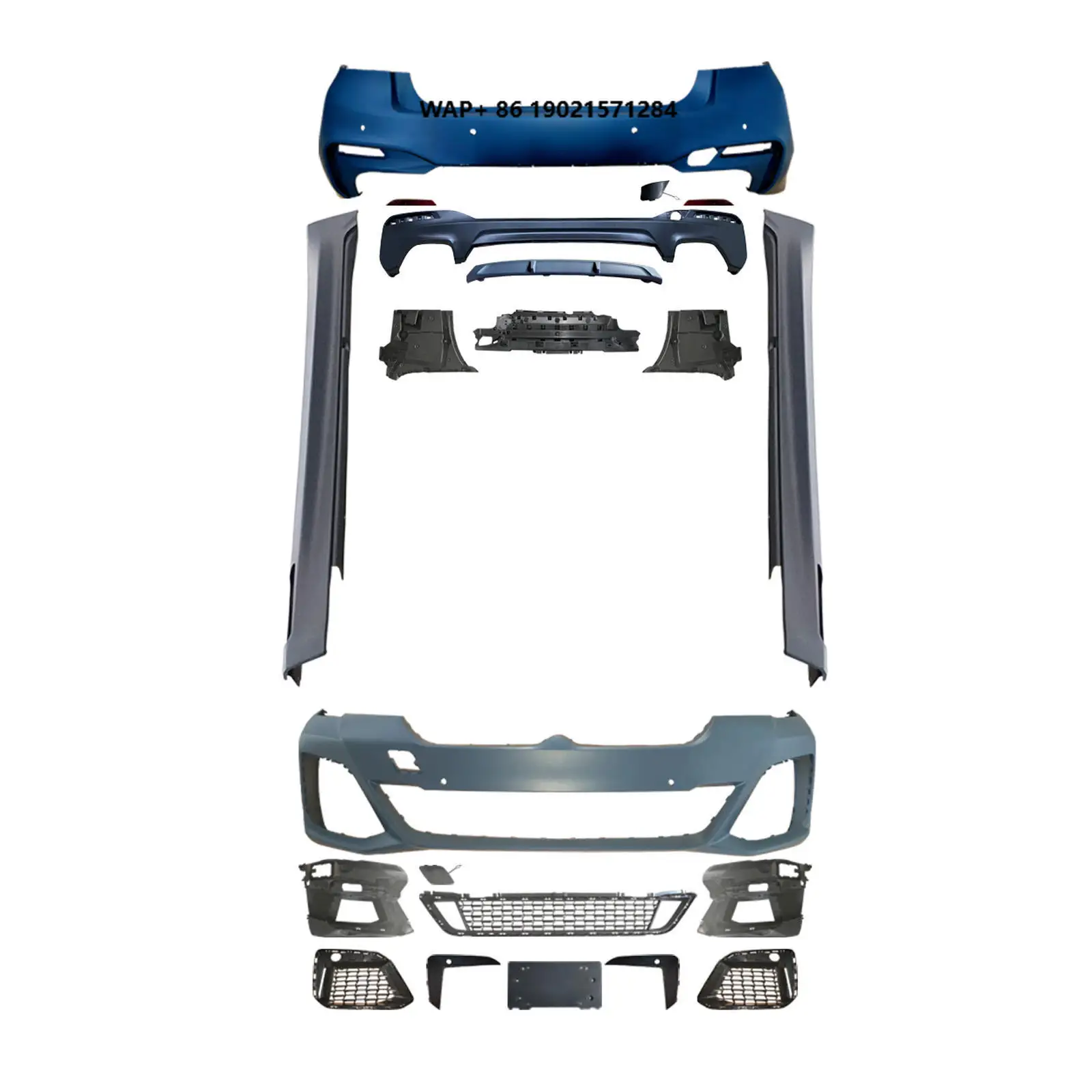 

China Auto Body Spare Parts MT Bumper Side Skirts M-Tech Car Body Kit for 5 Series G30 Lci 2021-2023