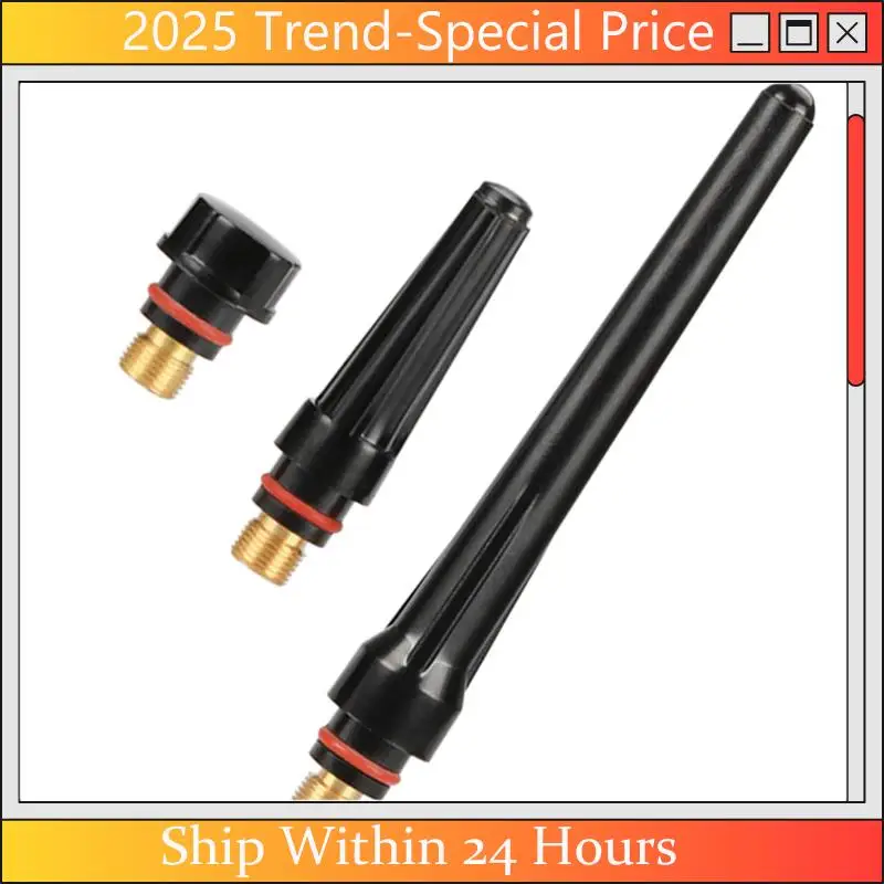 

A61Z Deals TIG Welding Torch TIG Welding Torch Accessories Stubby Gas Lens Pyrex-Glass Cup 1.0Mm