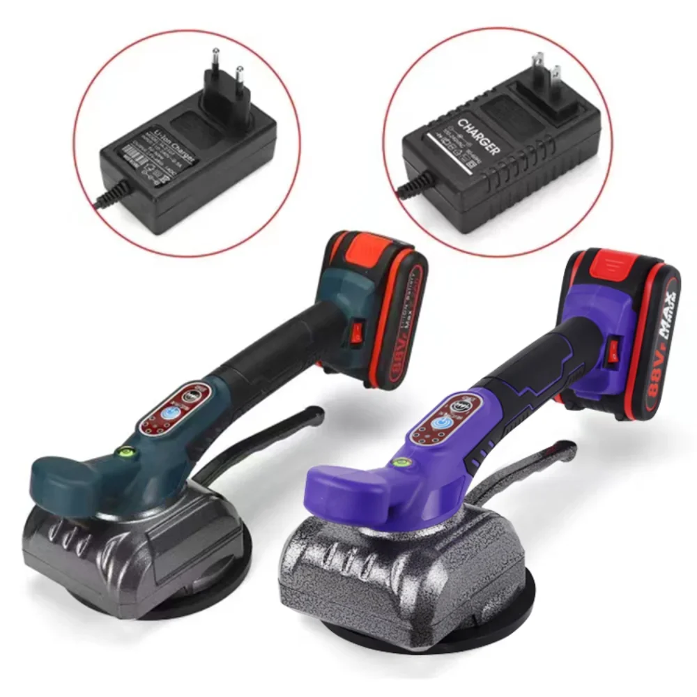 88VF Cordless Automatic Electric Tiling Machine 5 marce ricaricabile pavimento posa strumento di livellamento livellatore a bolle utensili elettrici