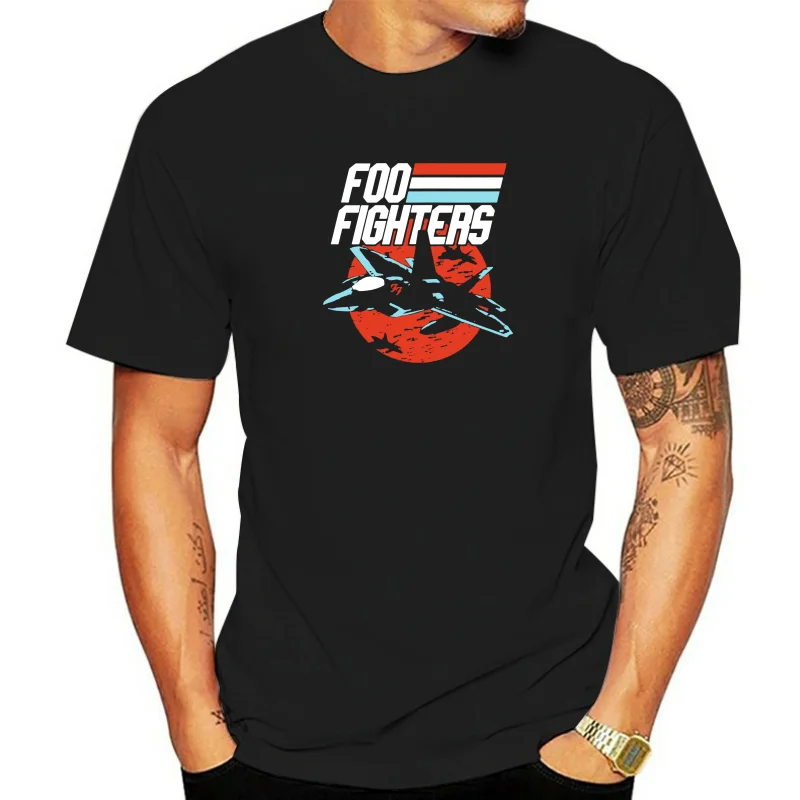 Black Fighter Jet T-Shirt Men'S S-6Xl Us 100% Cotton Printed Tee Shirt