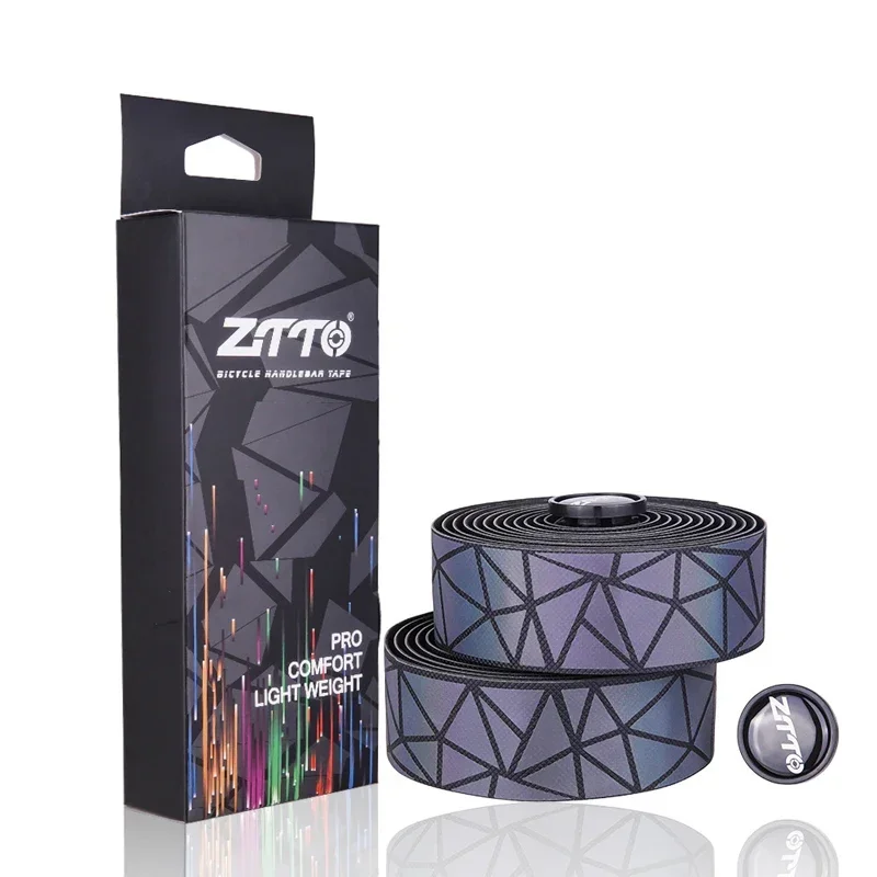 

Gradient Road Bike Handlebar Tape - PU Anti-Vibration Cycling Grip With Cork Wrap