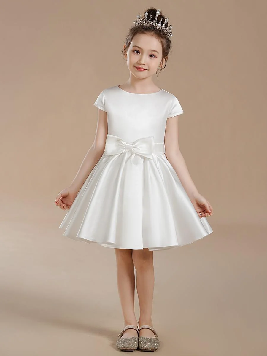 

YZYmanualroom Girls' Pageant dress Junior Bridesmaids' Communion Dress Floral Girls' dress/can be customized