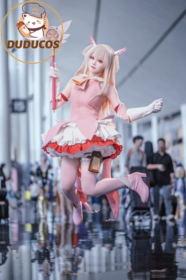 DUDU-SR Anime Fate Stay Night Kaleid Liner Illyasviel von Einzbern Cosplay Costume Outfit Carnival Comic Role Play Uniform