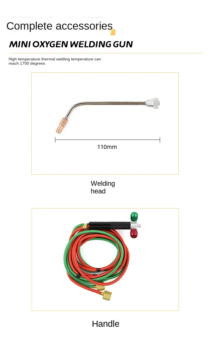 NIPUIKA Gold Welding Torch Mini Smith Soldering GoldSmith Equipment With 5 Tips Jewelry Making Tools