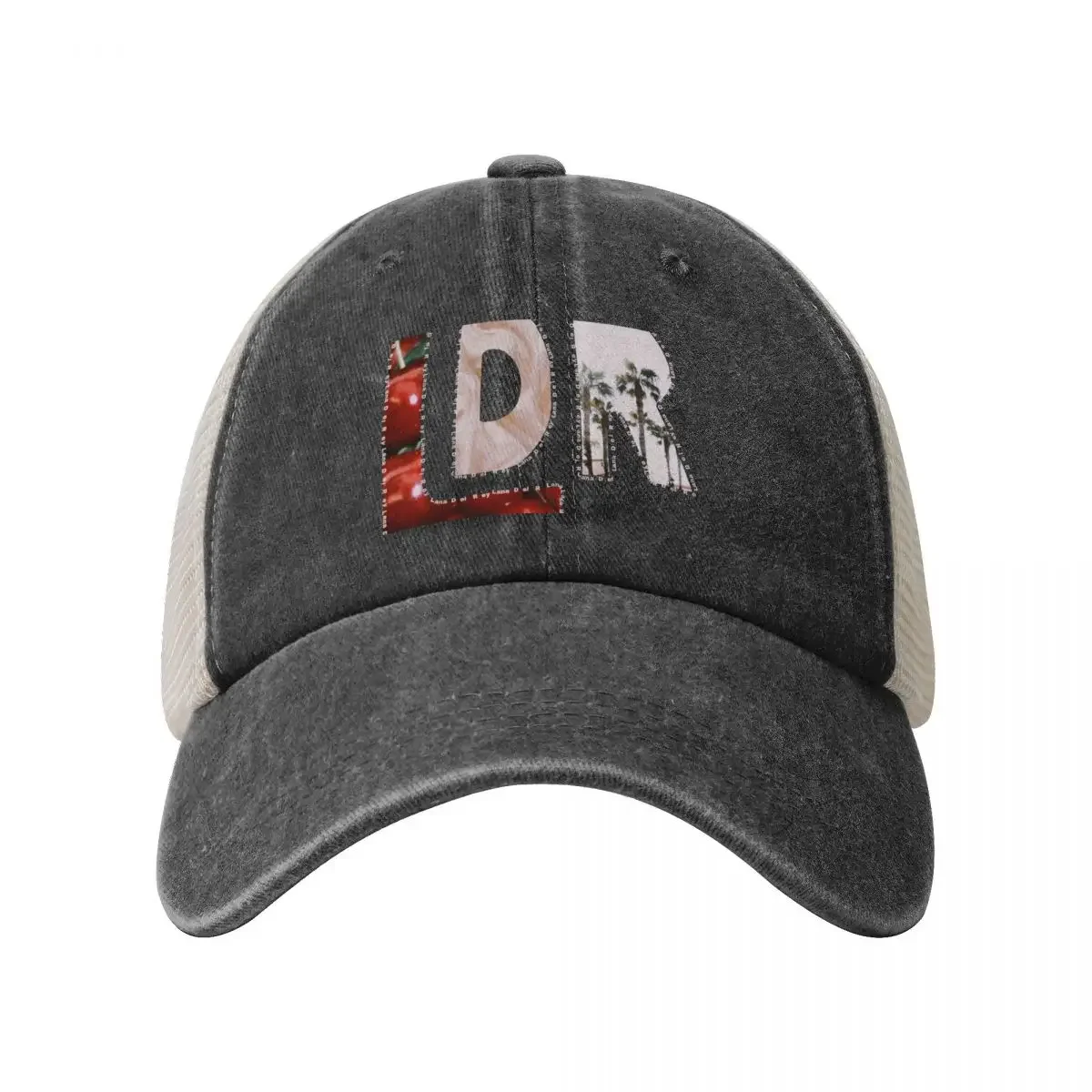 Lana Del Rey fan logo Baseball Cap Sun Cap foam party Hat Women's Hats For The Sun Men's