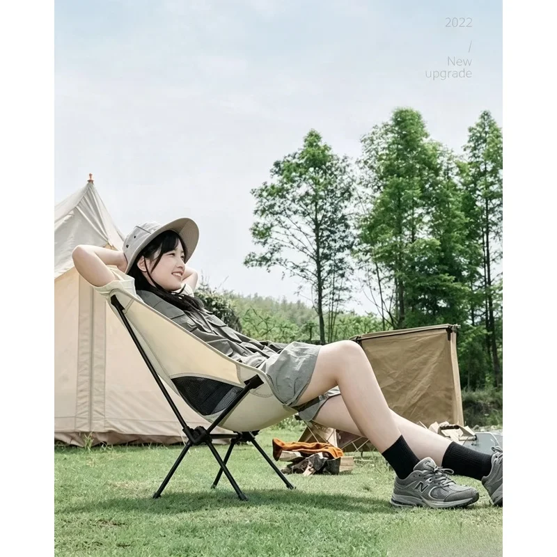 Lightweight Portable Folding Camping Chair With Carry Bag Outdoor Seat For Fishing Beach Picnic Hiking