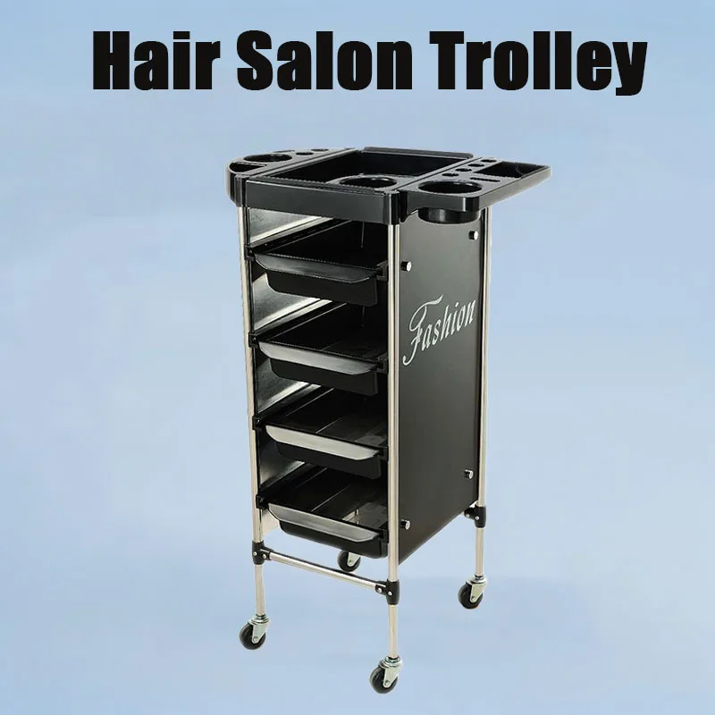 

Beauty salon tool cart, special price, perm and dyeing tools, hand push storage cart, clinic cart.