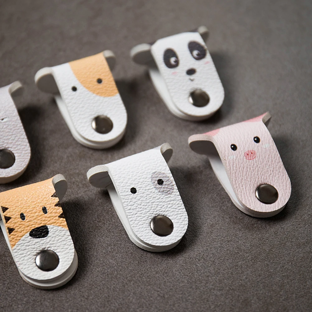 

2 Pcs Charging Cord Holder Cable Manager Cute Animal Protector Organizer Travel