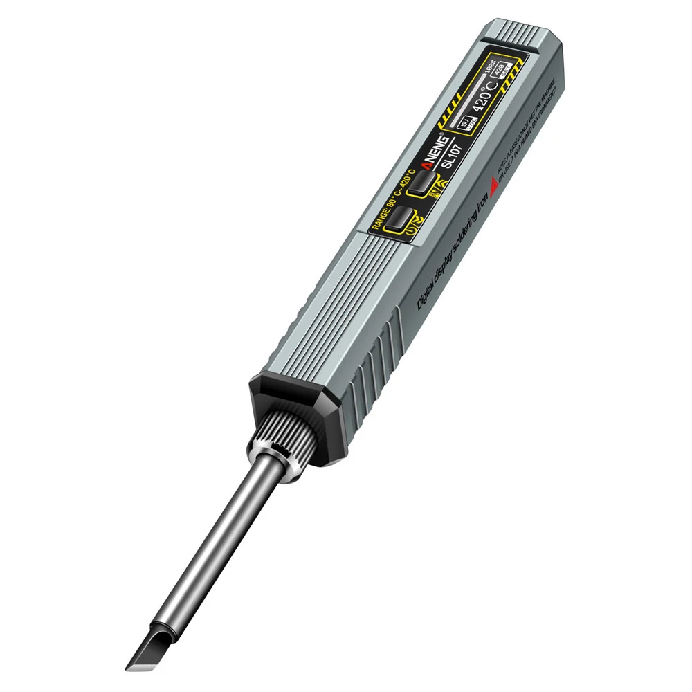 SL107 Tester per saldatore elettrico Punte di stagno Riparazione Saldatura Riscaldamento esterno Nucleo interno Kit di strumenti per saldatore