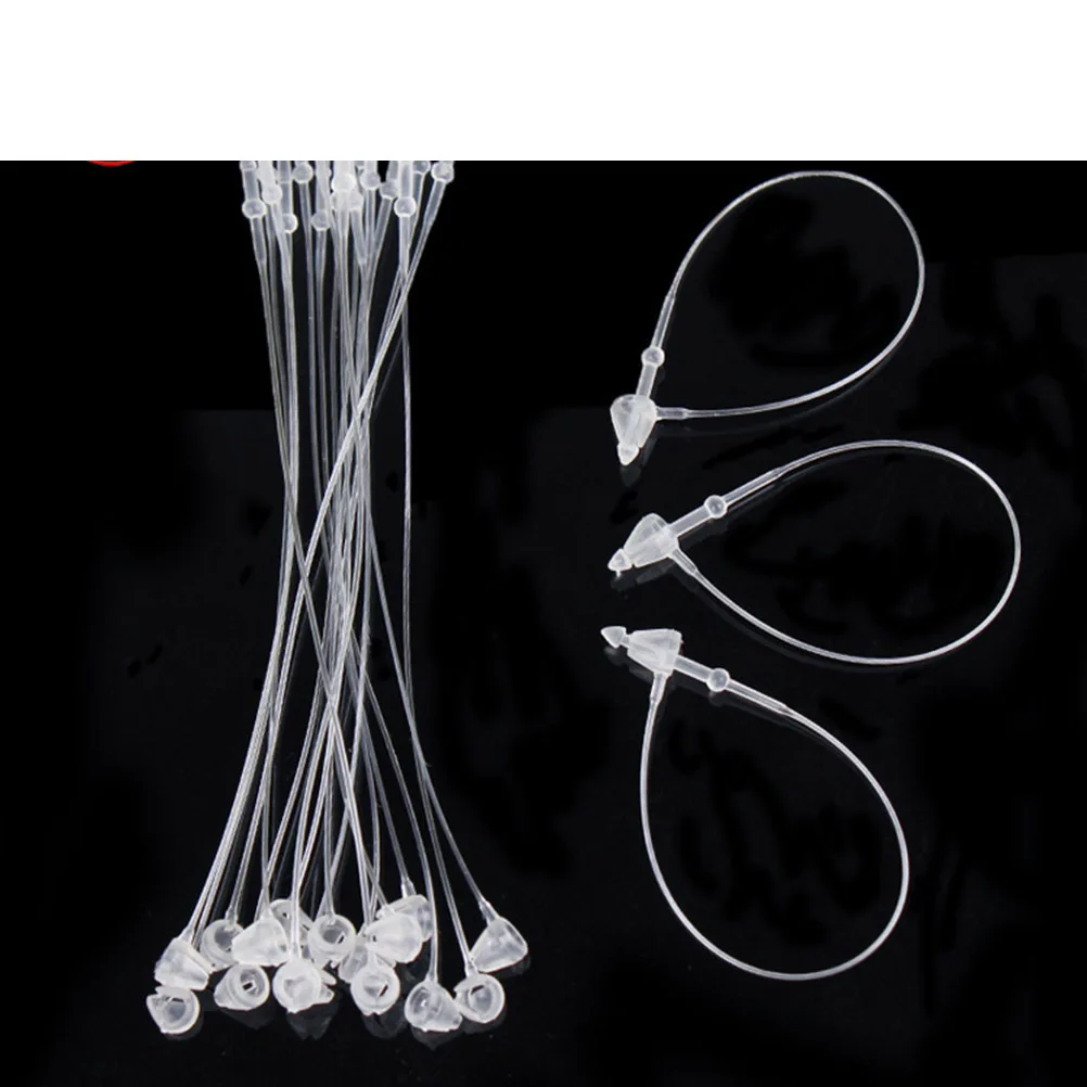 5000 قطعة البلاستيك البريدي العلاقات 8 سنتيمتر الأبيض الذاتي قفل رباط للكابل للملابس العلامات الأحذية الأمن السحابة سلك حبل أصحاب الحرفية الحبل #5