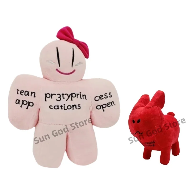 

New Anime Forsaken Chance Plush Doll Toy 25cm Cartoon Cute Soft Pink Doll Room Decoration Plush Doll Toy For Kid Festival Gift